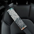 thumbnail image 4 of WYYP Flowers Universal Seat Belt Cushions for Car Protect Neck and Shoulder 1Pcs, 4 of 5