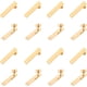 thumbnail image 1 of 50 piezas de aretes de acero inoxidable 304 con forma de rectángulo y agujero, dorados, para mujer, joyería, 25 x 5 mm., 1 of 7