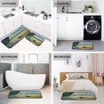 thumbnail image 4 of 2-Piece Kitchen Mat Set Non Slip Washable Floor Mats Decorative Rugs for Kitchen Sink Laundry Black Cat Walking Fields, 4 of 7