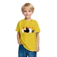 thumbnail image 4 of Lovzfmll Cute Printed Short Sleeve Tee for Boys & Girls, Fashion Cotton Casual Top, Playful Graphic Crew Neck Shirt for Kids 4-5 Years, 4 of 6
