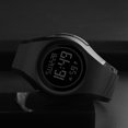 thumbnail image 3 of SKMEI SKMEI Student 5ATM Waterproof Multifunctional Sport Digital Watch with Night Light Feature - Black Color, Durable Resin & PU Design, Perfect for Active Young Men, 3 of 4