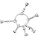 thumbnail image 1 of unbranded Llavero De Decorativo Plateado Con Tridimensional Para Y Llaves, 1 of 7