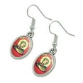 thumbnail image 2 of Cobra Snake Novelty Dangling Drop Oval Charm Earrings, 2 of 3