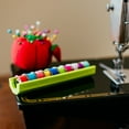 thumbnail image 4 of Dritz Bobbin Boat Trio, Machine Bobbin Storage, Assorted Colors, 3-Pack, 4 of 4