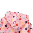 thumbnail image 4 of 3-8T Toddler Girl Boy Windbreaker With Hoods Kids Zipper Coat Windproof Jacket Outwear, 4 of 9