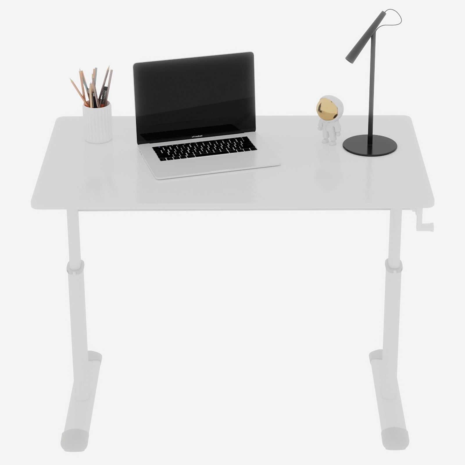 Adjustable Study Desk for Children and Adults, Height-Adjustable, Multifunctional Home Office Desk, Compact Design, 60x100cm