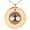 Rose, variant on Stainless Steel Yggdrasil Great Tree of Life Viking Norse Engraved Small Medallion Circle Charm Pendant Necklace