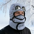 thumbnail image 5 of Winter Trapper Hat for Men Women Windproof & Waterproof Hat with Mask Goggles (A 58.00), 5 of 5