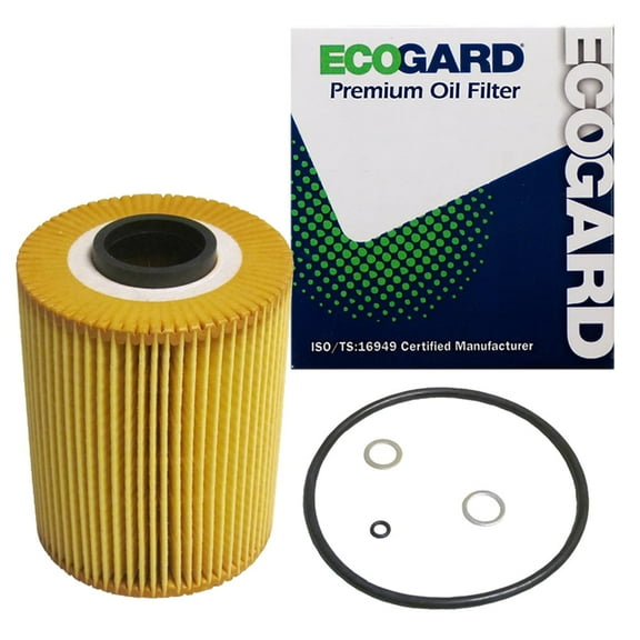 ECOGARD X5690 Premium Cartridge Engine Oil Filter for Conventional Oil Fits BMW M3 3.2L 2003-2006, Z4 3.2L 2006-2008