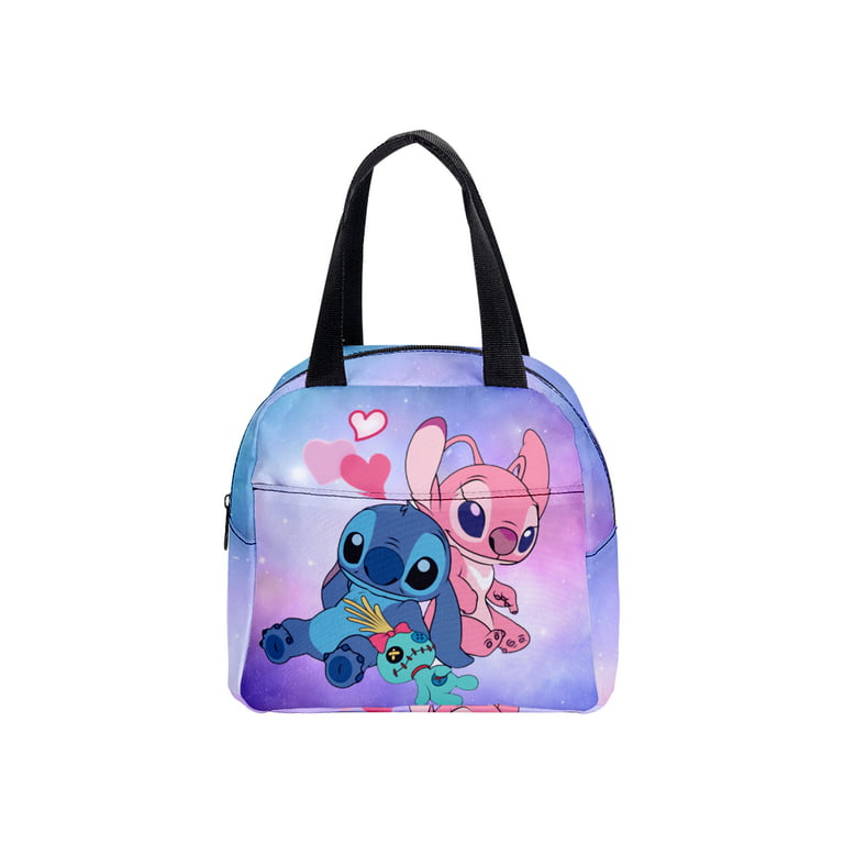 Stitch Large Capacity Traveling Nursery Lunch Box with Dividers Breakfast  Box for Elementary Kids 