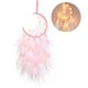 thumbnail image 5 of Decoración De Pared De Plumas De Luna Rosa, Colgante De Pared Led, Pluma Artesanal,Colgantes De Plumas De Pared De Luna, Adorno Led Hecho A Mano Para Dormitorio, Sala De Estar, Hogar Methold HA013361-00, 5 of 7
