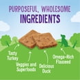 thumbnail image 4 of Good Dog By Wellness Training Rewards Soft Treats for Dogs Turkey & Duck Recipe, 6 Ounce Bag, 4 of 10