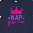 thumbnail image 4 of Inktastic Nap Queen, Princess, Crown, Stars, Sleep, Sleeping Girls Baby T-Shirt, 4 of 5