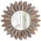thumbnail image 1 of Wall Mirror 30cm Rustic Wood Farmhouse Boho Mirror Wall Decor for Bedroom Living Room Entryway, 1 of 5