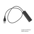 thumbnail image 3 of QUTETN Female RJ9 to Male USB Telephone Adapter Cable, 3 of 5