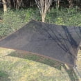 thumbnail image 3 of Tela de sombra negra 70%, lona de malla duradera con ojales, protección solar para jardín, tela para sombra, refugios anticongelantes para velas solares, 3 of 3