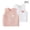 A212 Multicolor, variant on Xdegoge 2-Pack Baby Side Snap Sleeveless Vests V-Neck Quilted Cotton Waistcoats Warm Winter Layering Tops with Cute Embroidery, 9-12M