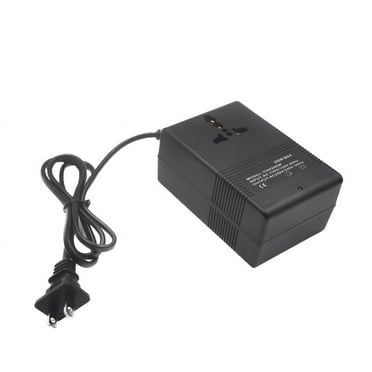 Winyuyby 200W Voltage Converter 110V to 220V Transformer Step-Up Transformer Voltage Converter Travel Adapter US Plug