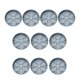 thumbnail image 3 of 10 platillos resistentes para macetas, ideales para jardín, patio o balcón. Gris, 3 of 8