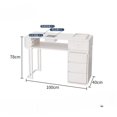thumbnail image 4 of Luxury Manicure Nail Tables White Drawer Beauty Professional Nail Tables Office Women Nageltisch Beauty Salon Furniture MR50NT My Lux Decor Round, 4 of 10