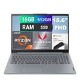 thumbnail image 1 of Laptop Lenovo Slim 3 AMD Ryzen 7 16GB RAM 512GB SSD, 1 of 4