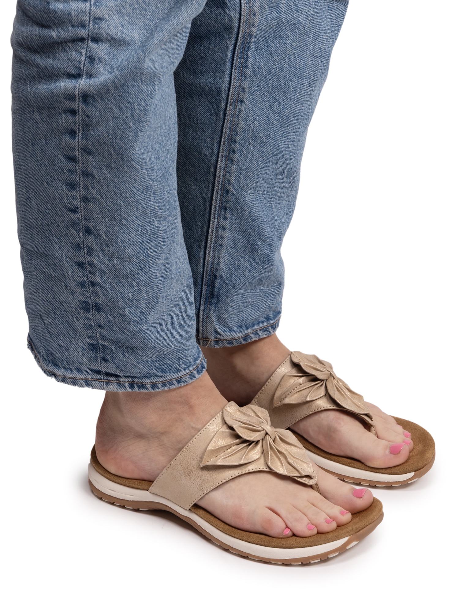 Earth Spirit Women's Brielle  Comfort Thong Sandals