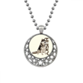 thumbnail image 1 of Sabuesos de Siberia Collares Colgante Retro Moon Stars Jewelry Unbranded M, 1 of 3