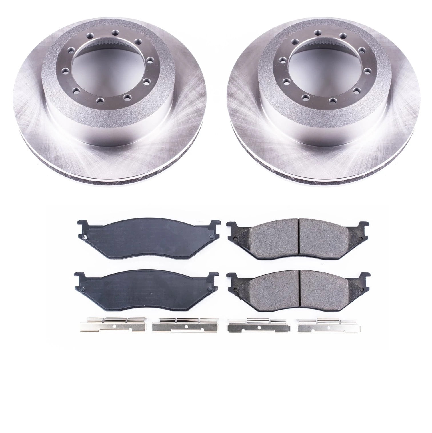 PowerStop Rear Stock Replacement Brake Pad and Rotor Kit Fits: FORD Select Models KOE6410