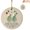 A21-E, variant on Snowflake Shaped Sea Glass Art Friendship Ornament,Friendship Gifts for Women,Pendant Friendship Christmas Tree Hanging Ornaments,Best Friend Ornaments 3.14 Inch