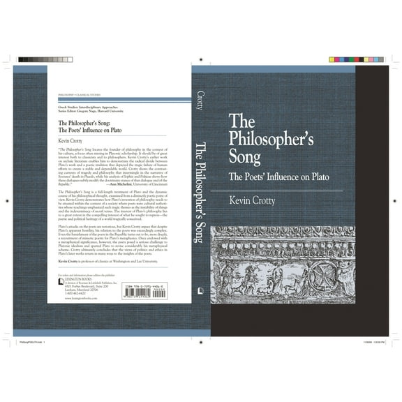 Greek Studies: Interdisciplinary Approac The Philosopher's Song: The Poets' Influence on Plato, (Hardcover)
