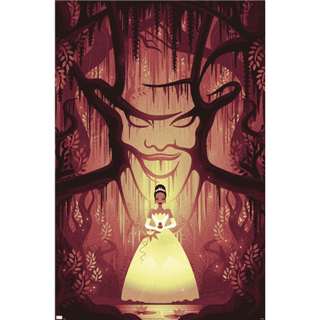 Disney Princess - Tiana - Good vs Evil Wall Poster, 14.725" x 22.375"