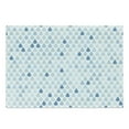 thumbnail image 1 of Blue and White Cutting Board, Minimalist Rain Drops Motive in Tones Tears of Earth Air Gravity Image Art, Decorative Tempered Glass Cutting and Serving Board, Large Size, Pale Blue, by Ambesonne, 1 of 1