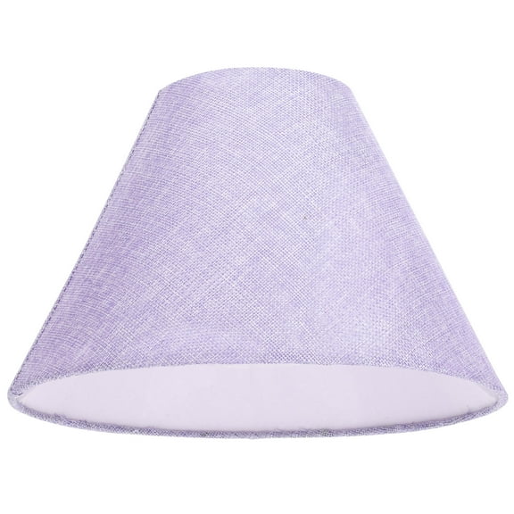 SOPOTUTU Durable Violet Linen Lampshade for Home Use Metal Frame Lighting Accessory