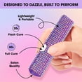 thumbnail image 4 of Salon Perfect Cordless Nail Lamp with Stand, Handheld UV/LED Light for Gel Nail Polish, Rechargable USB Nail Dryer for Fast Curing, Pink, 4 of 11