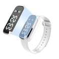 thumbnail image 1 of Reloj de pulsera repelente de mosquitos ultrasónico 2 en 1 con función de reloj Pulsera antimosquitos recargable para niños adultos al aire libre, 1 of 9