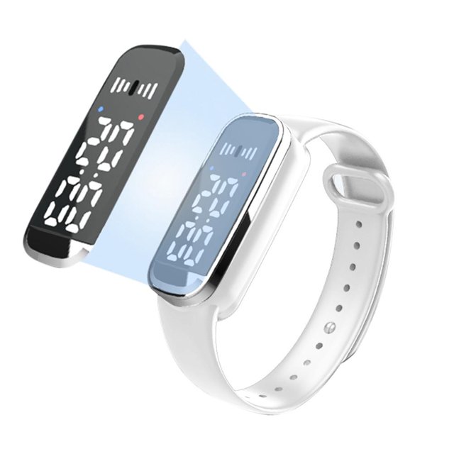 Reloj de pulsera repelente de mosquitos ultrasónico 2 en 1 con función de reloj Pulsera antimosquitos recargable para niños adultos al aire libre