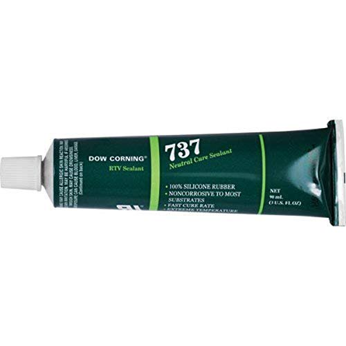 Dow Corning 737 Neutral Cure RTV Sealant, Clear, 3 oz. Tube Walmart