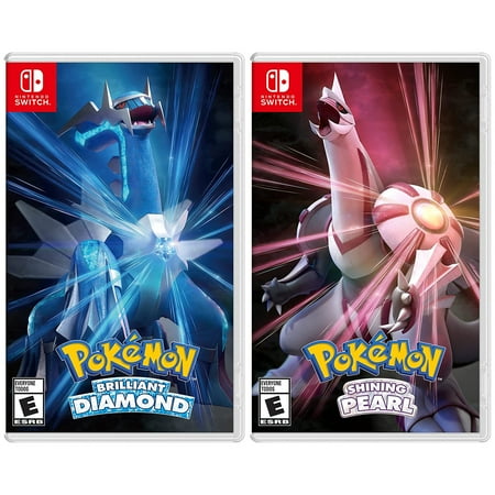 Pokemon Brilliant Diamond and Pokemon Shining Pearl Bundle - Nintendo Switch
