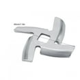 thumbnail image 1 of Acero inoxidable trituradora de carne picadora placa cuchilla cortador piezas para cocina carne carne trituradora mezclador reemplazo(46mm long, small blade) repuesto kitchenaid, 1 of 7