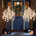 thumbnail image 2 of Cherry Blossom Tree Light, 6ft Lighted Trees for Decoration Inside, 450 LED Lights Cherry Blossom Tree Artificial, Lighted Cherry Blossom Tree for Home Patio Party Festival Christmas Decor Warm White, 2 of 6