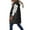 Black, variant on Clearance LYXSSBYX Puffer Vest for Women Clearance Women Warm Pocket Hooded Coat Long Jacket Winter Sleeveless Down Parkas