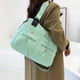 thumbnail image 3 of Bolso de hombro de nailon multibolsillos de gran capacidad | Mochila de viaje impermeable con compartimento para portátil | Correa ajustable para el trabajo, la escuela y el gimnasio, 3 of 3