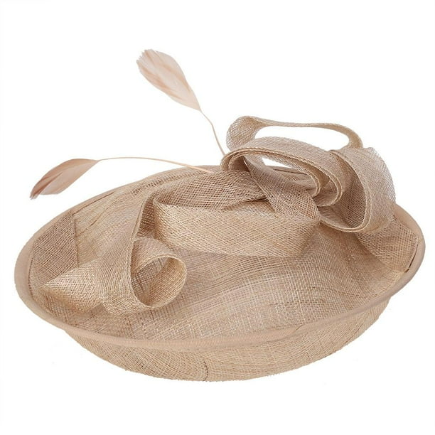 Gorra De Iglesia Para Mujer De Amplia Aplicación, Sombrero De Novia, Gorra De Fiesta De Té, Gorra De Iglesia, Hilo De Lino Para Fiesta De Disfraces, Fotografía, Adornos De ANGGREK Otros