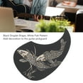 thumbnail image 3 of Pickguard Decoration Sticker, Black Droplet Shape Convenient Use PVC Pickguard Sticker  For Acoustic Guitars, 3 of 8