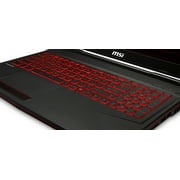 MSI GL63 Gaming Laptop 15.6 Intel Core i7-8750H, NVIDIA GeForce GTX 1050, 8gb RAM, 256gb SSD + 1TB HDD