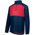 thumbnail image 3 of Holloway Sportswear XS SeriesX Pullover Navy/Scarlet 229533, 3 of 5