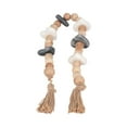 thumbnail image 6 of Refined Marble Bead Accent for Home Decor and Bathroom - Sculpted Neutral Styling for Office, Room and Living Room - Elegant Garland  for Shelf and Coffee Table Decor Surfaces - 2", Tan & White, 6 of 11