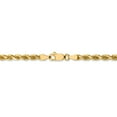 thumbnail image 3 of 14K Yellow Gold chain style Rope Diamond-cut 8 in 3.5 mm, 3 of 4