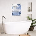 thumbnail image 5 of Framed Trust in the Lord Proverbs 3:5-6 Canvas Wall Art - Christian Daisy & Butterfly Floral Wall Decor, Ready to Hang Religious Scripture Prints for Living Room, Bedroom & Home, 5 of 6