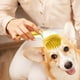 thumbnail image 4 of Cepillo de baño de silicona para mascotas | Cepillo de masaje para perros, peine suave para el cuidado de mascotas, estropajo multifuncional para bañar, lavar y masajear perros y gatos en casa o, 4 of 5